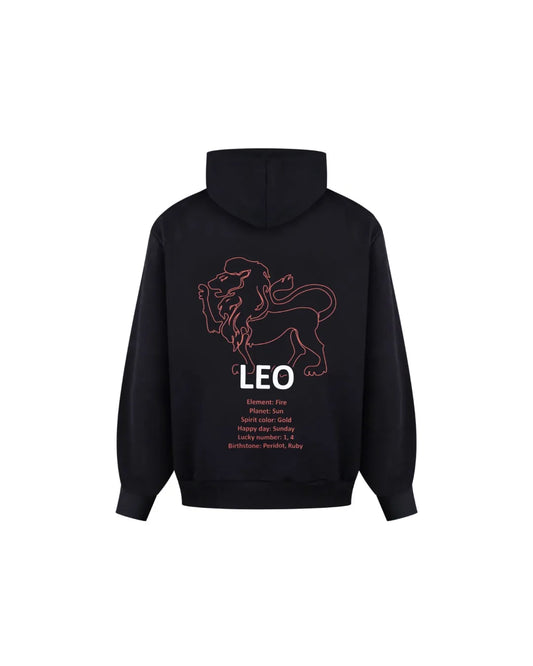 Hoodie with the Zodiac Sign Leo