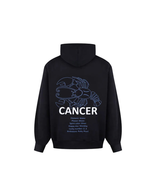 Hoodie with the Zodiac Sign Cancer
