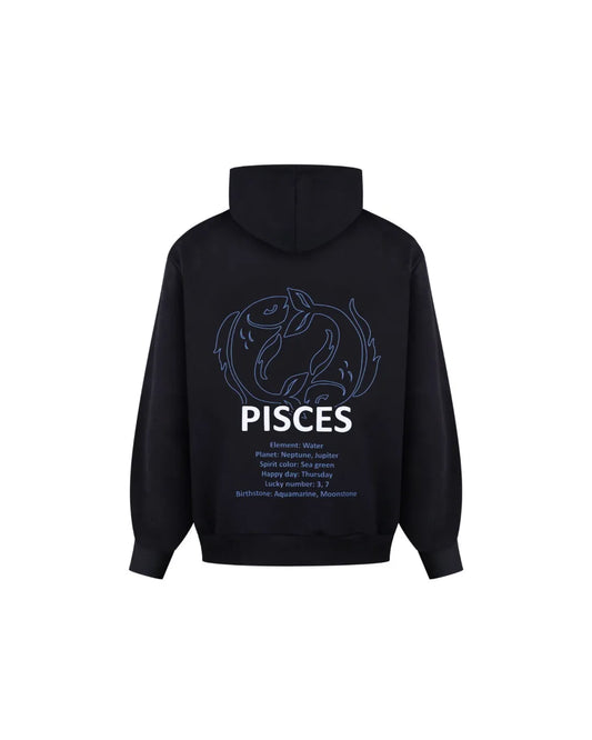 Hoodie with the Zodiac Sign Of Pisces