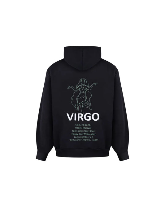 Hoodie with the Zodiac Sign Virgo