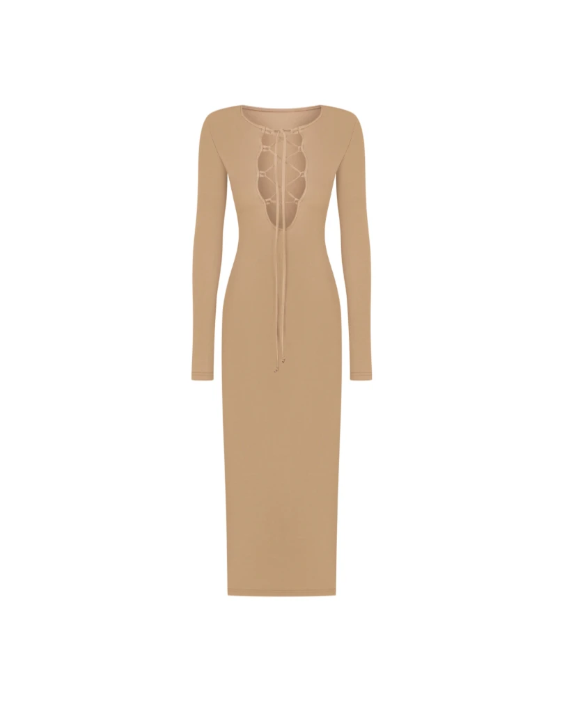 Dress With an Accent Neckline Kate