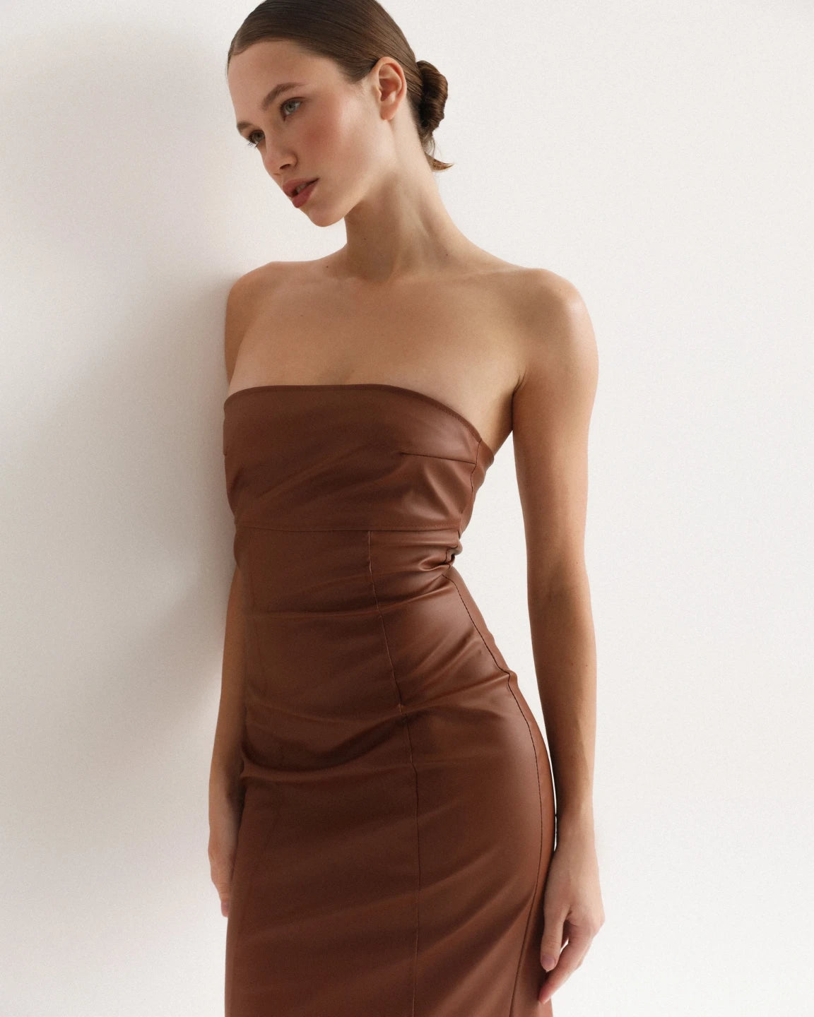 Сукня з еко-шкіри Kim
